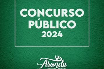 CONCURSO PÚBLICO EM DIVERSAS ÁREAS 