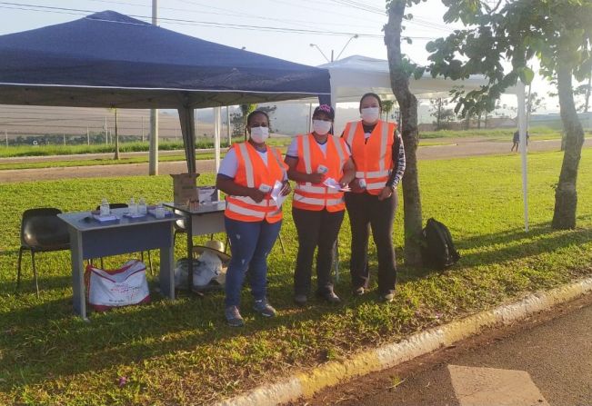 PREFEITURA REALIZA BARREIRA SANITÁRIA