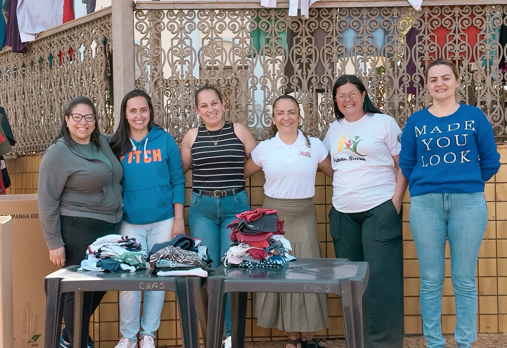 VARAL SOLIDÁRIO EM ARANDU