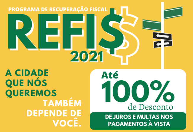 Está aberto o REFIS 2021